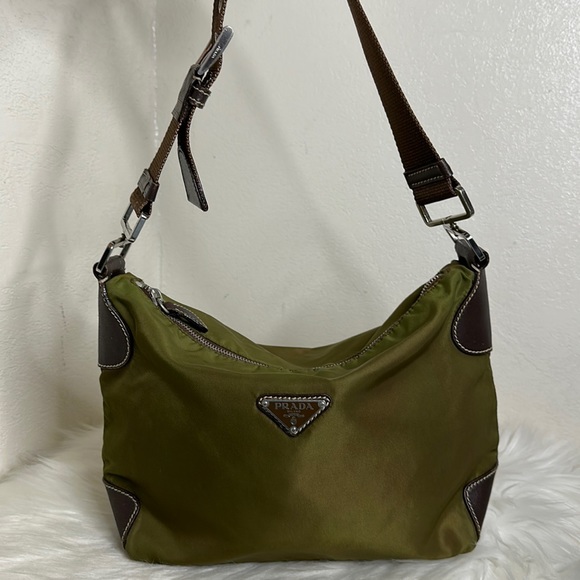 Prada Handbags - 💯Authentic Prada Nylon Shoulder Bag🍀